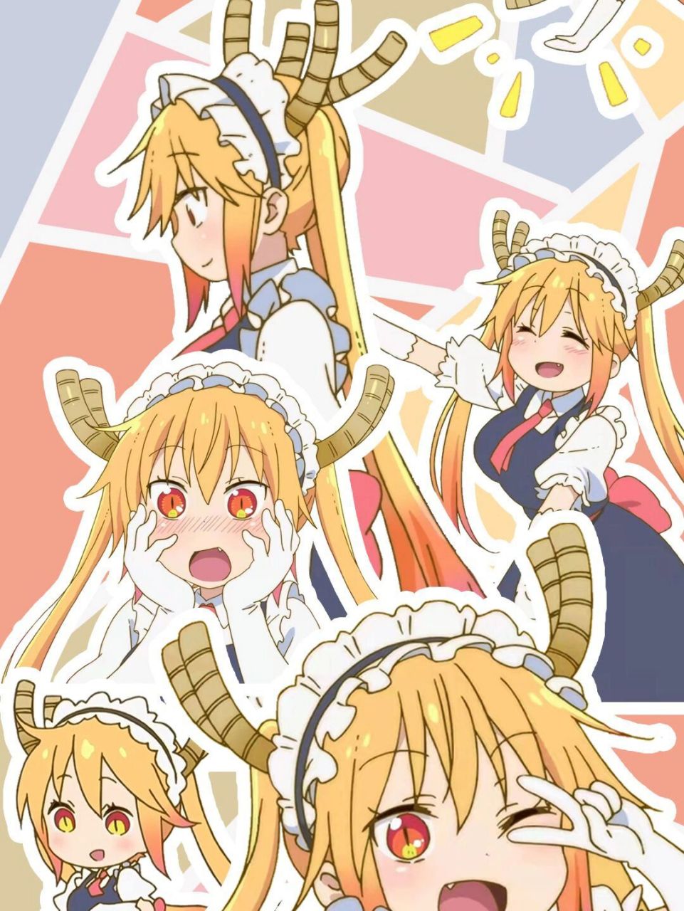 龙女仆托尔78～手机电脑壁纸 一定要记得私信我,我是先看消息再看