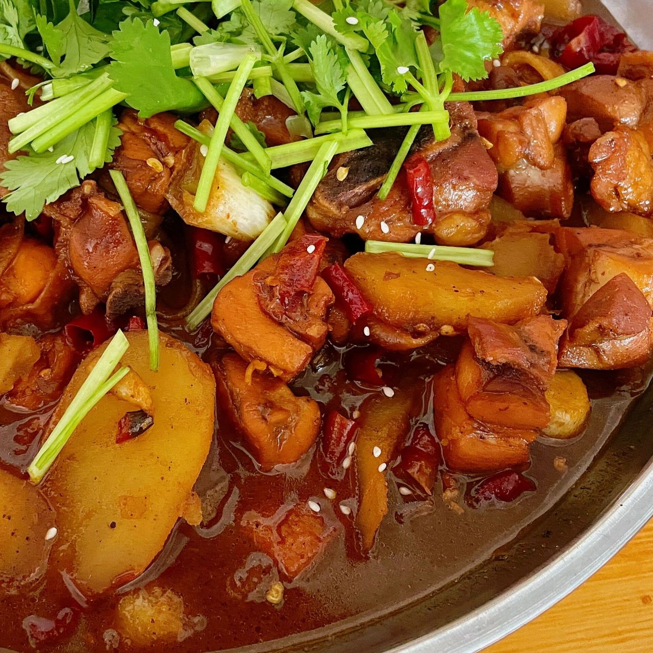 说说运城真正好吃的大盘鸡 纯打卡(1/100) 解除以后馋了运城大盘鸡太