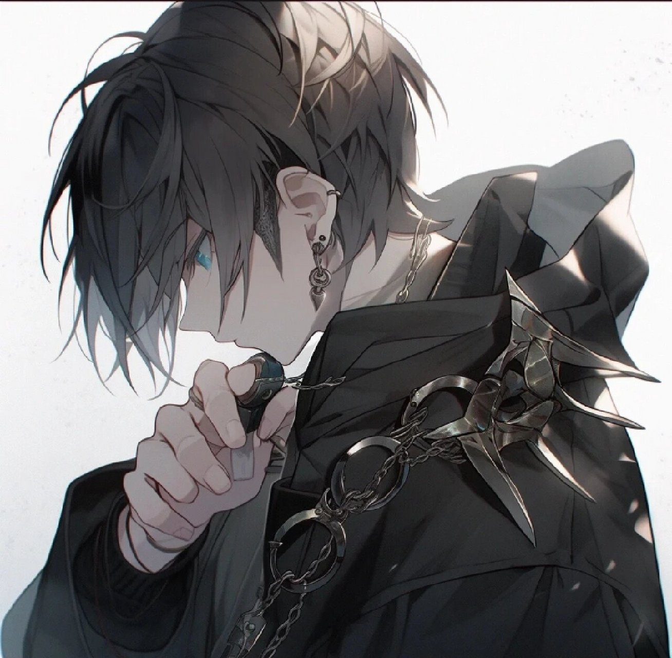 暗黑系|动漫男生