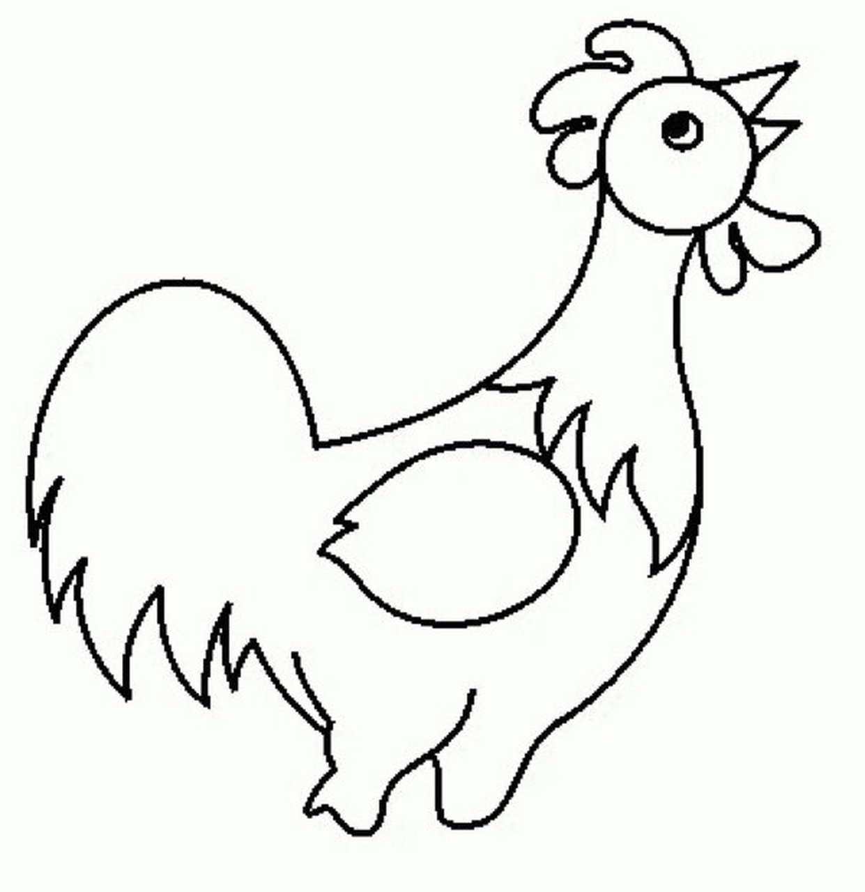 幼儿园简笔画—十二生肖(鸡,狗,猪) 7815内容:十二生肖简笔画图片