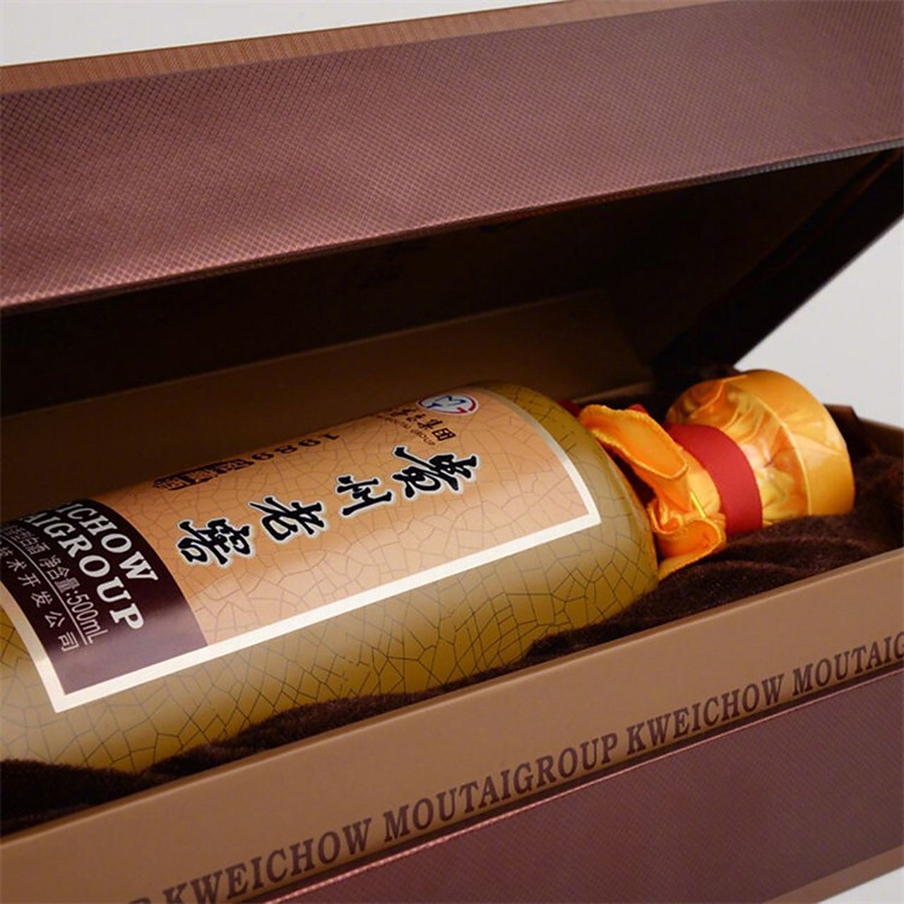 贵州茅台集团 贵州老窖酒53度柔和酱香型500ml*6瓶粮食白酒1989私藏版