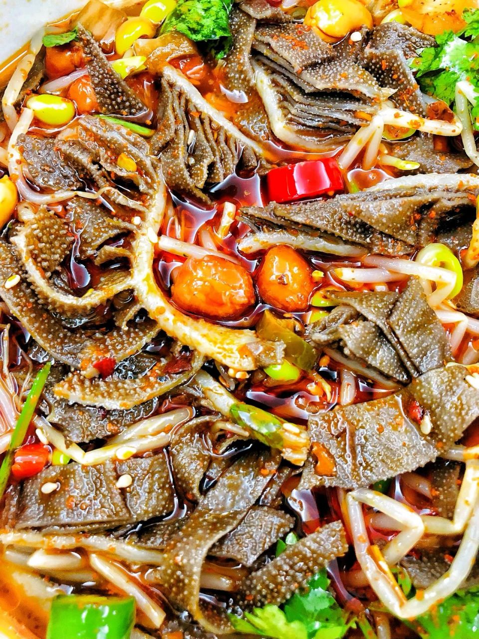 凉拌香辣牛百叶,好吃到停不下来!