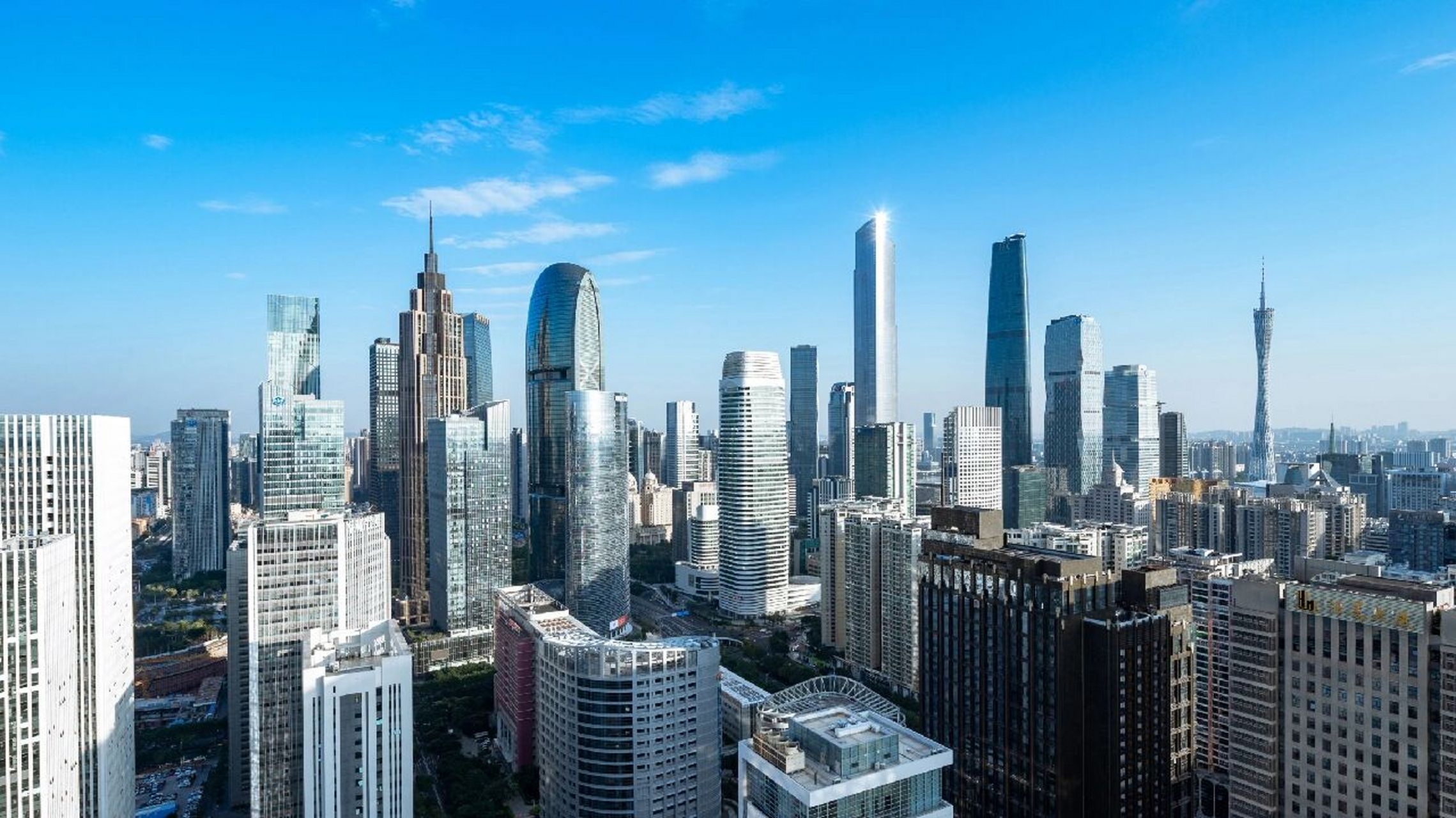 广州就是广州,不是什么曼哈顿|广州cbd 广州城市风光打卡地～摄于珠江