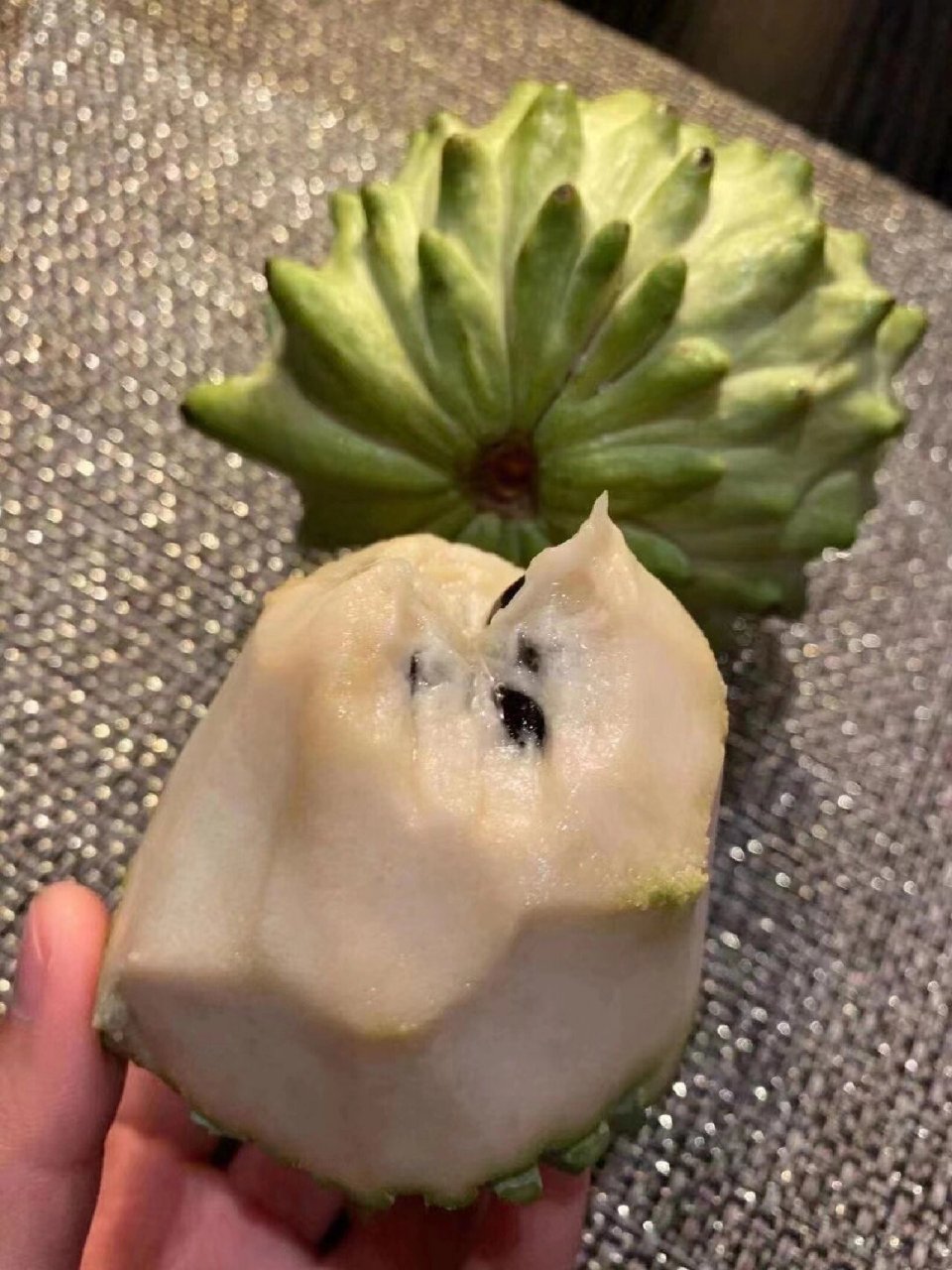 释迦果吃法大全:冰淇淋释迦果 释迦果吃法大全: 73切成小块装盘慢慢