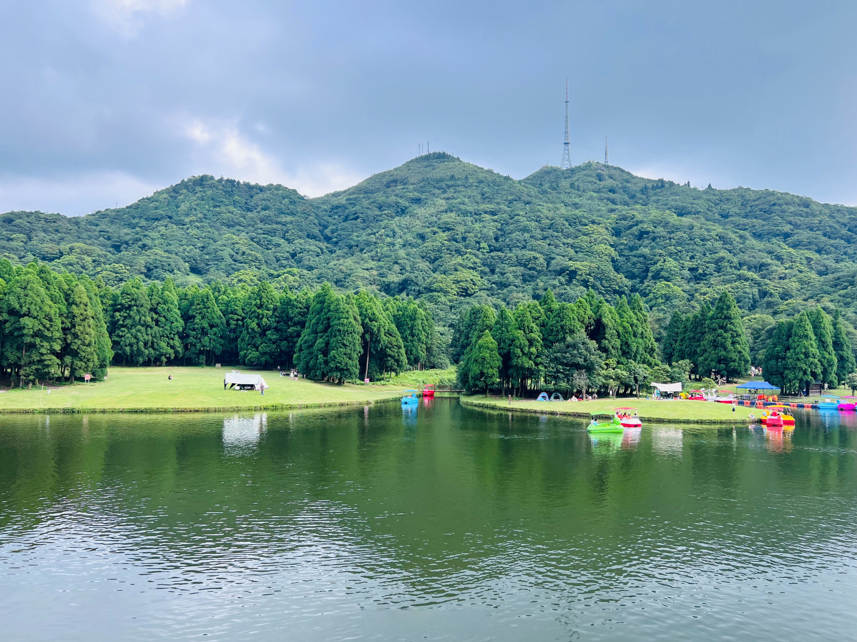 广西大容山风景区图片