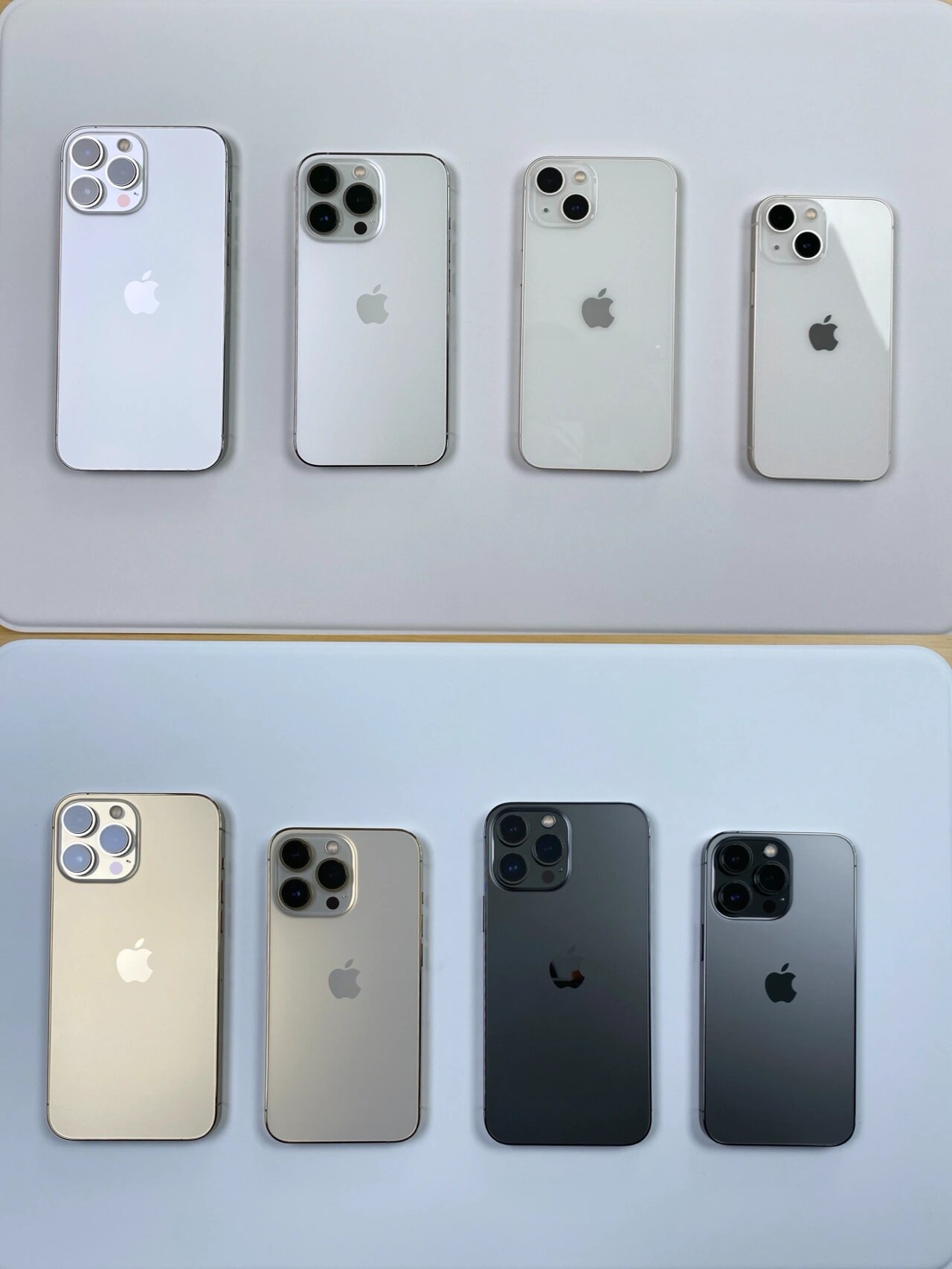 iphone1395全系列手机实体机颜色对比参考