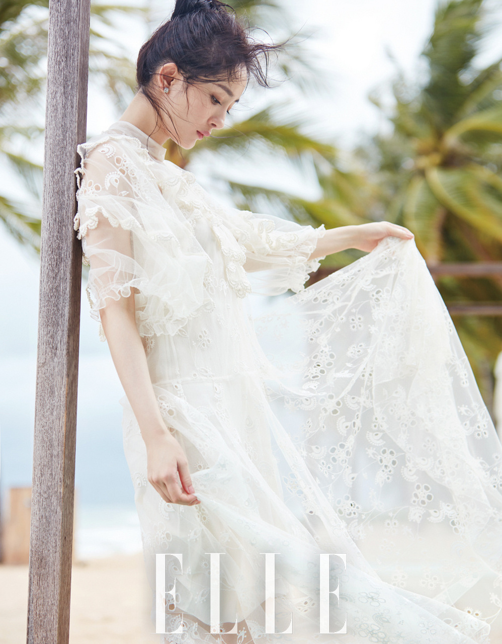 杨幂《elle世界时装之苑》8月刊 普吉岛之旅,刚才那组找错了[捂脸]你