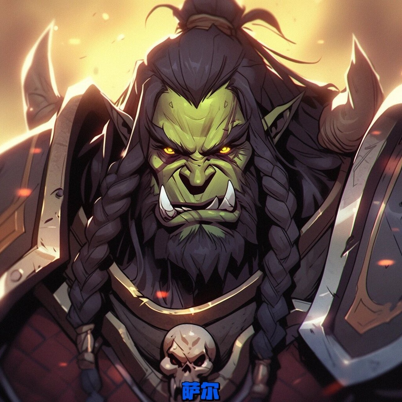 aigc|我的魔兽动漫|兽人篇 期待联盟和部落篇吧!