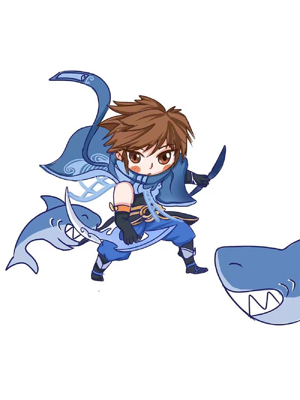 手绘王者荣耀澜