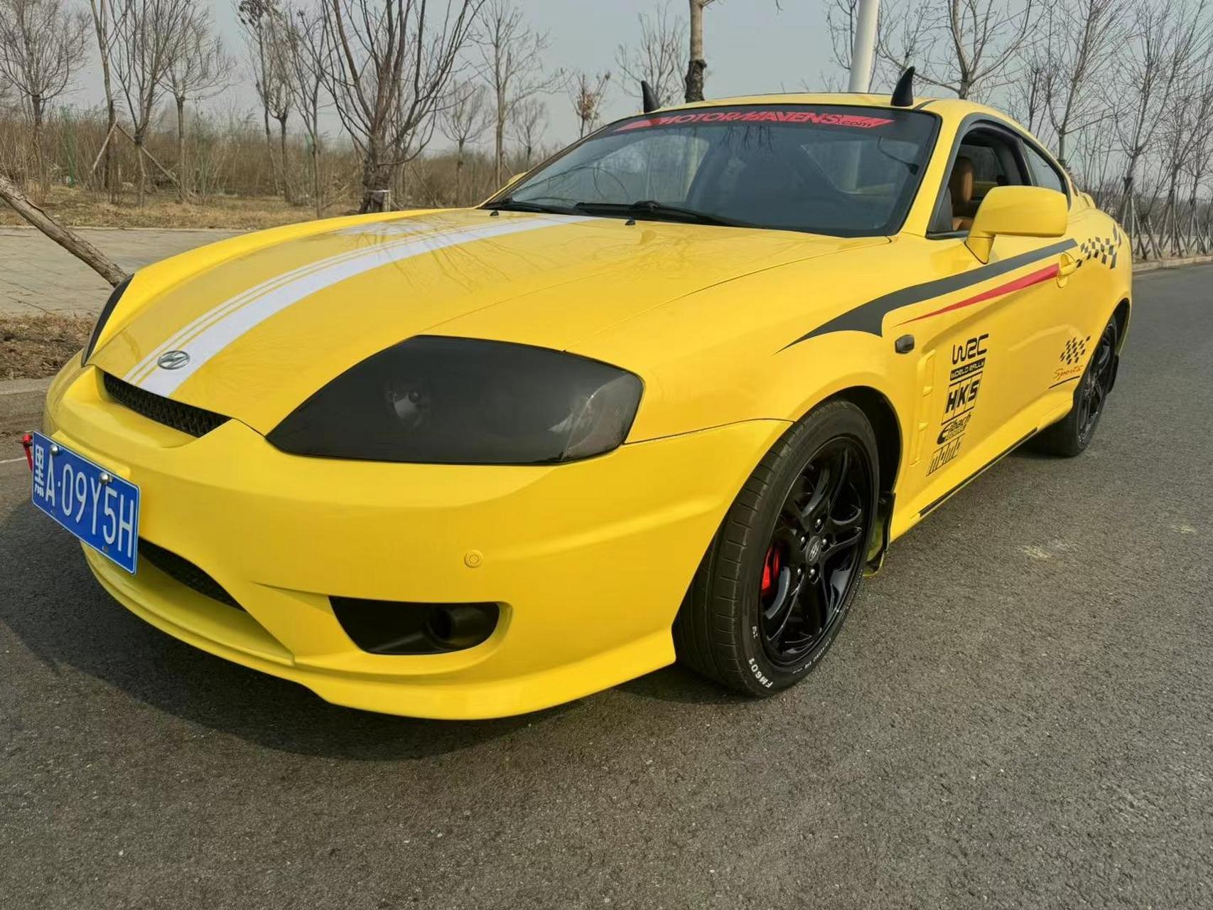 新到2006年现代酷派原装跑车07自动2.