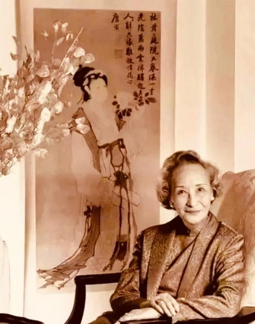 1934年,25岁千金郭婉莹嫁给落魄公子吴毓骧.