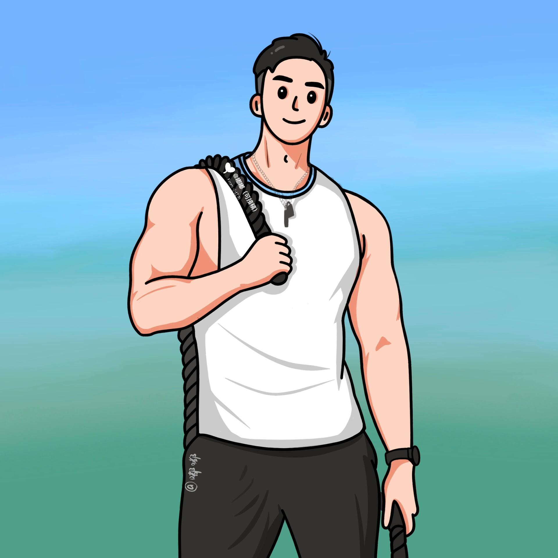 男生头像 | 体育生 肌肉男 猛男头像