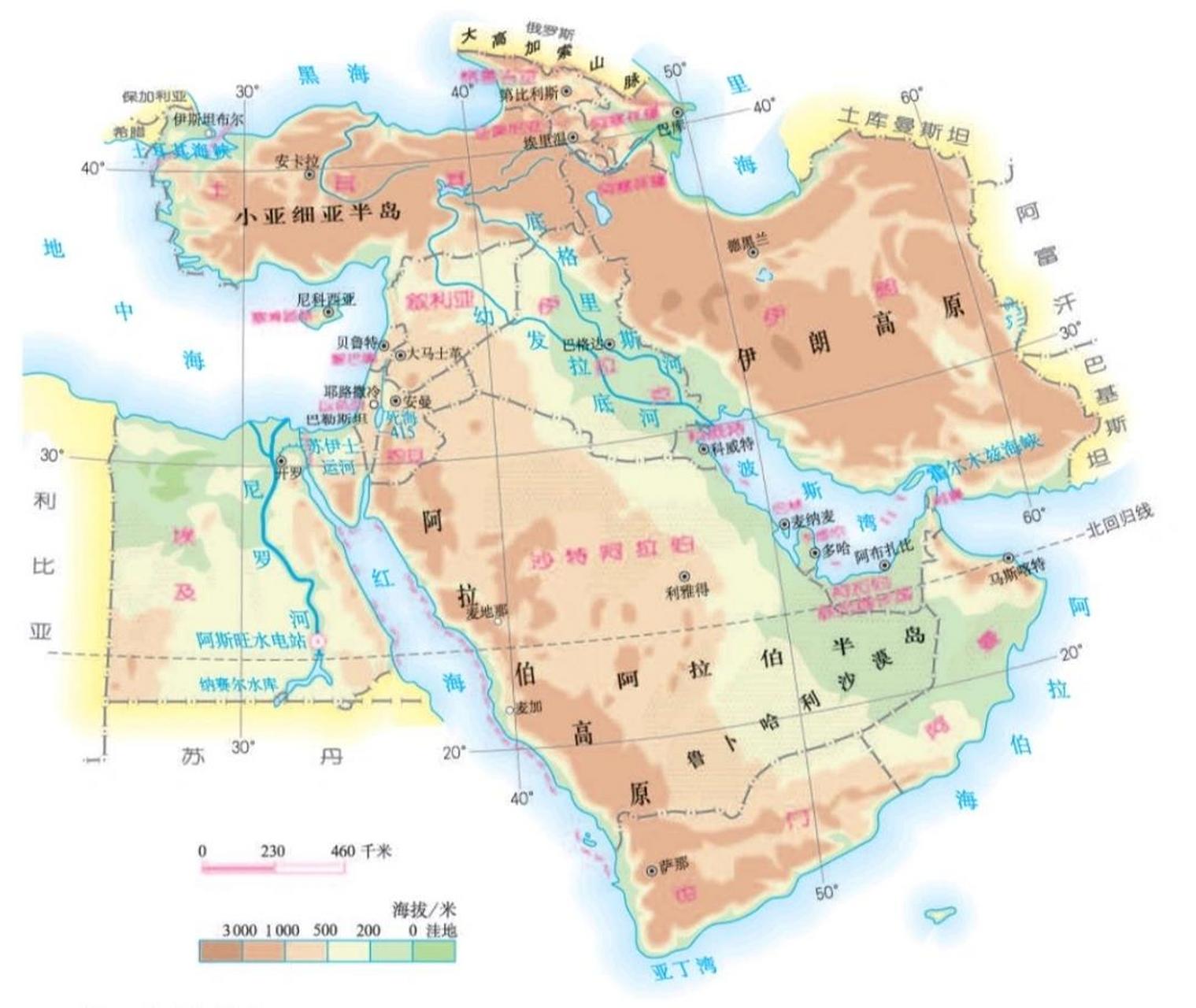 "中东"为什么叫"中东"?包含哪些地区?