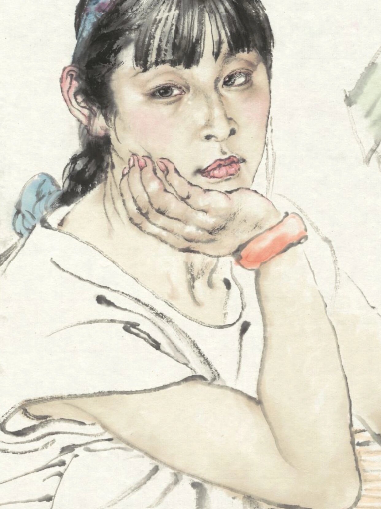 国画|何家英——写意人物(内附细节图