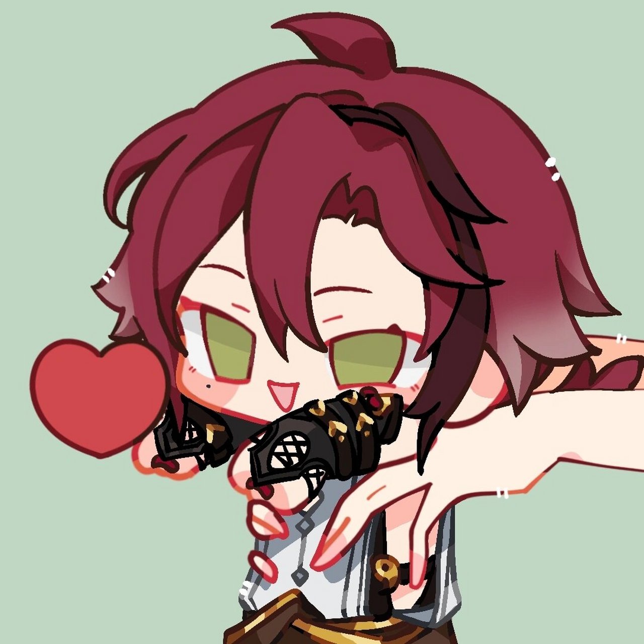 优菈 小鹿 原神头像 模板