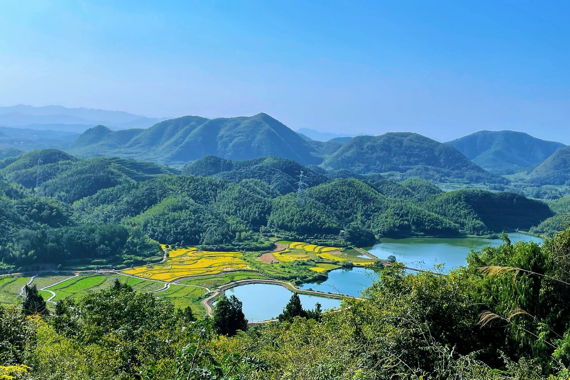 古堰湾-芳世湾大桥-雪山峰 昨天因为先去了大幕山那边,晚上直接到崇阳