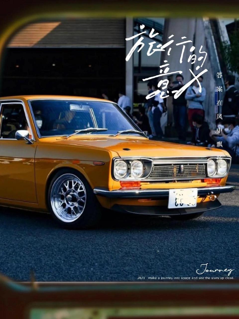 nissan bluebird 1967~1973 日产蓝鸟 bluebird最初提供了2门/4门轿车