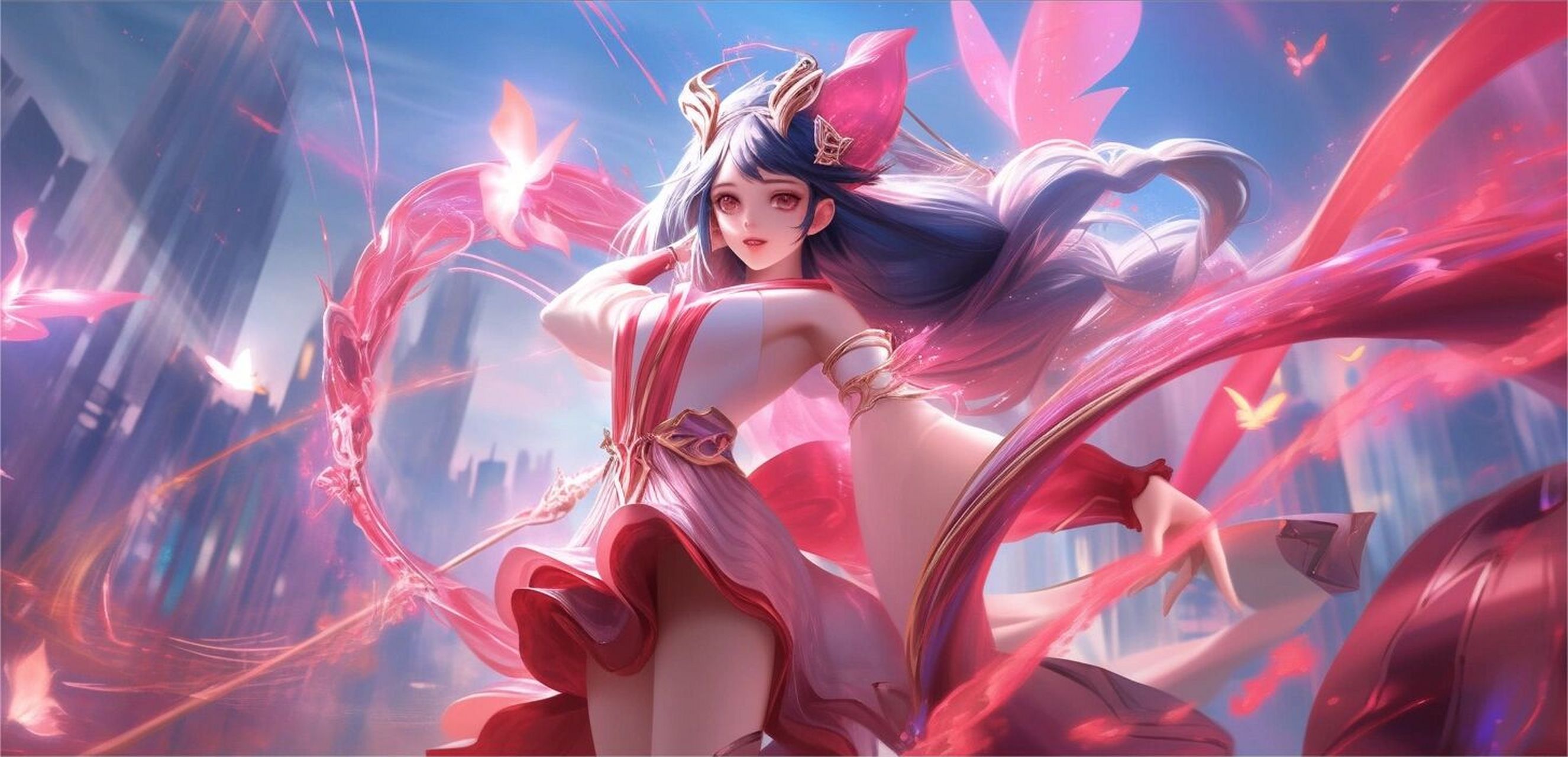 瑶妹的真我赫兹皮肤壁纸 90 律动想象,真我释放!