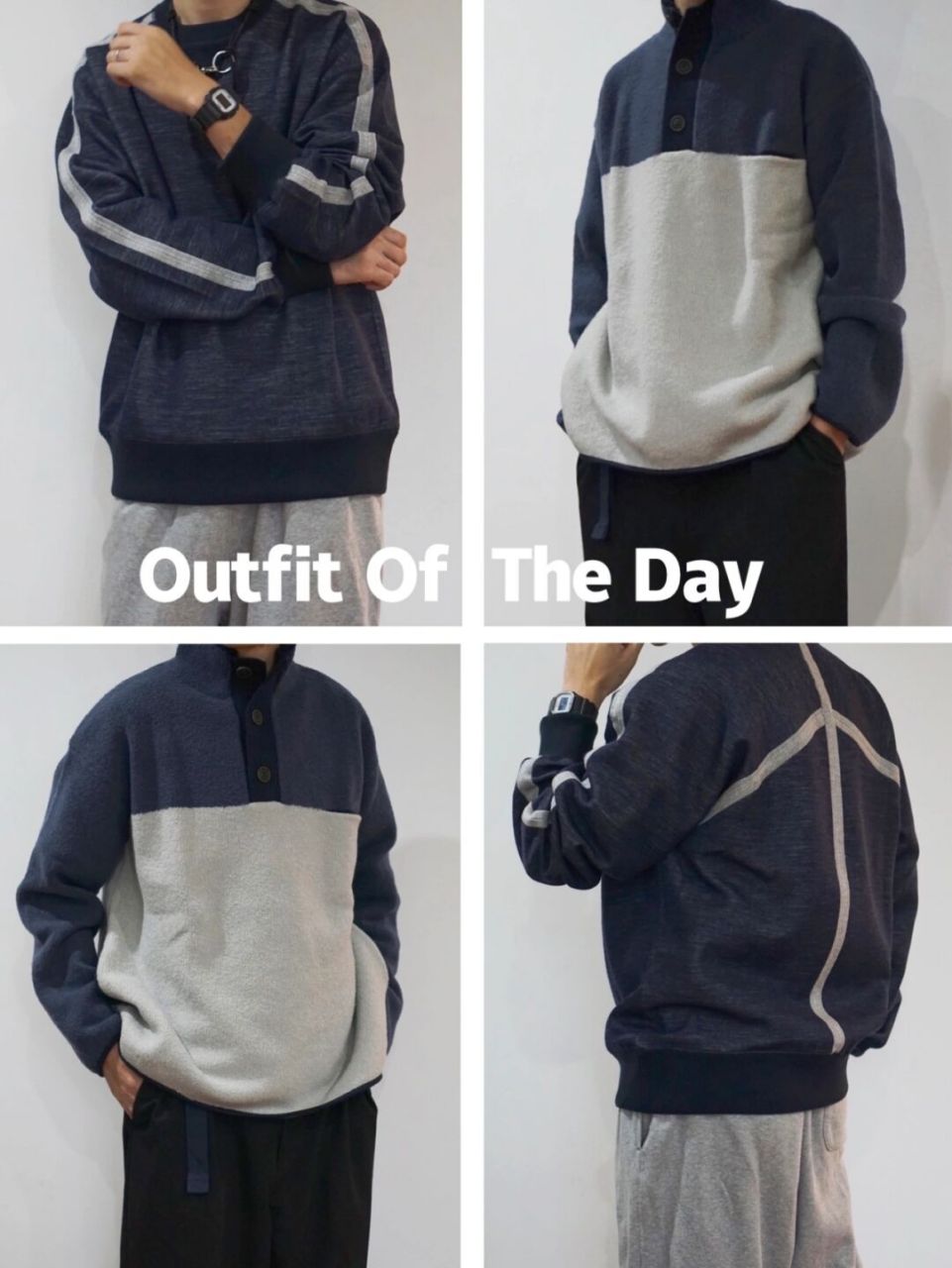 ootd|日系穿搭|灰蓝色系97|watchthewind watchthewind 的新品牌