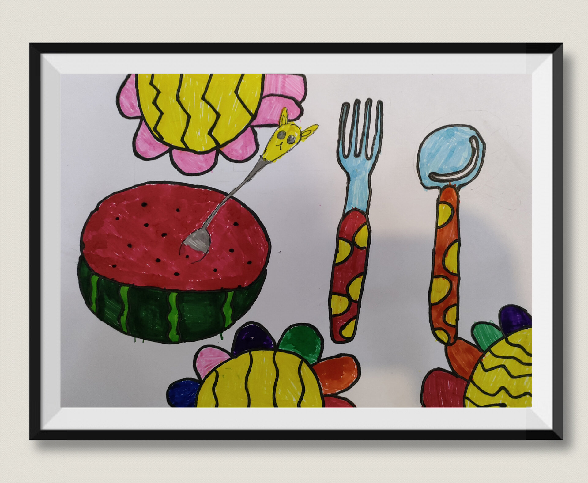 人美一年级上9《有趣的勺子》