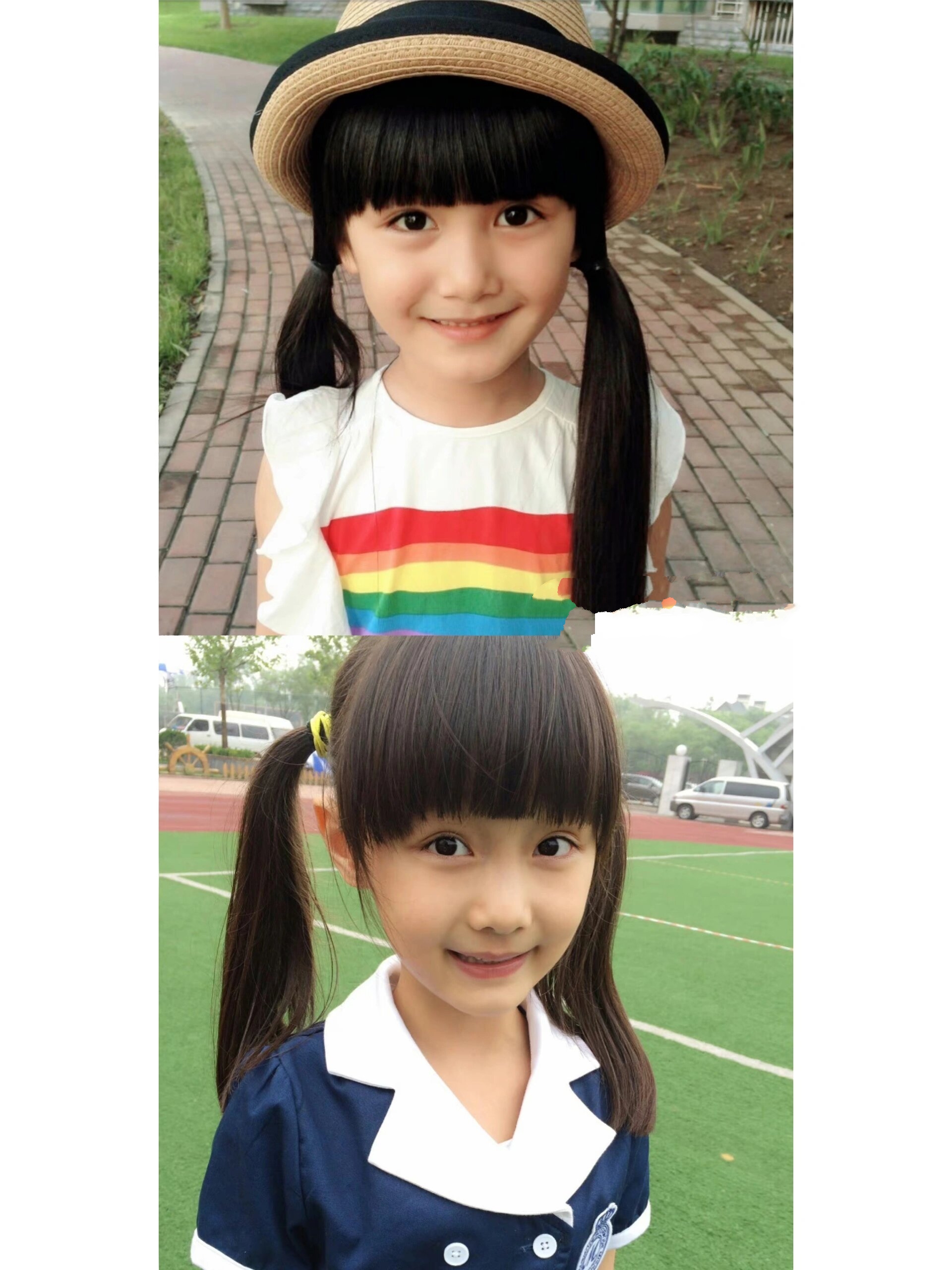 这对没有血缘的"双胞胎"童星长大啦6315 会说话一样的大眼睛,笑