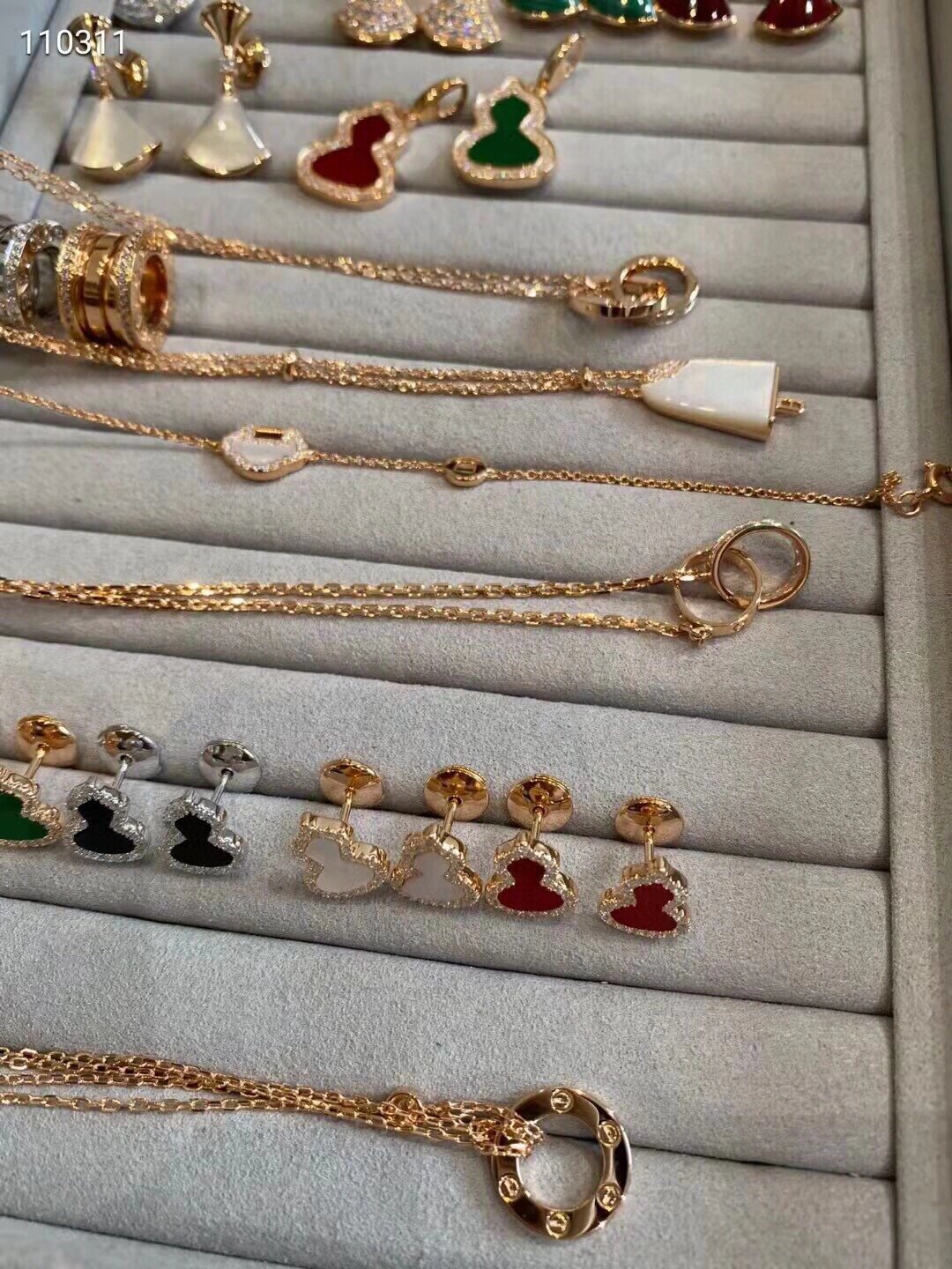 宝格丽项链 卡地亚项链 麒麟项链 葫芦耳钉 宝格丽项链 卡地亚项链