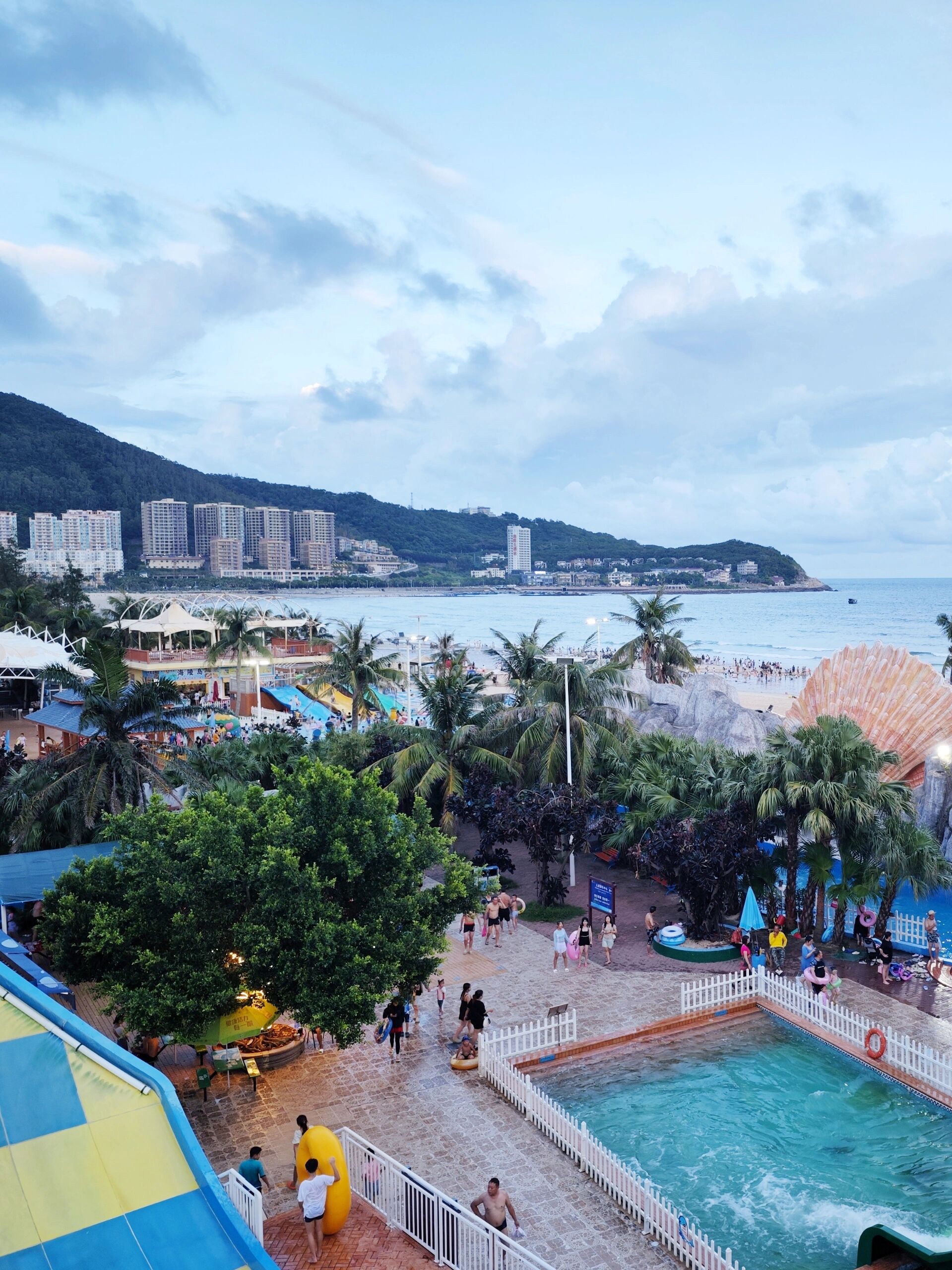 阳江闸坡大角湾|在海滩上的水上乐园99 面朝大海,在海上乐园 挑战
