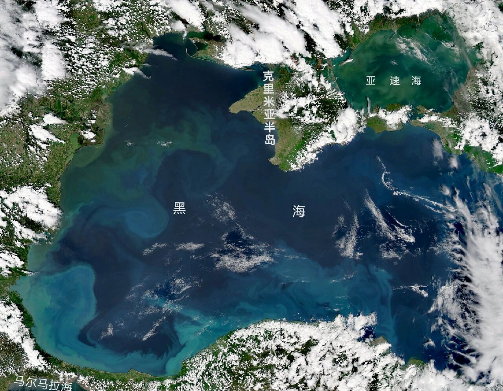 黑海不黑,为什么叫"黑海"?
