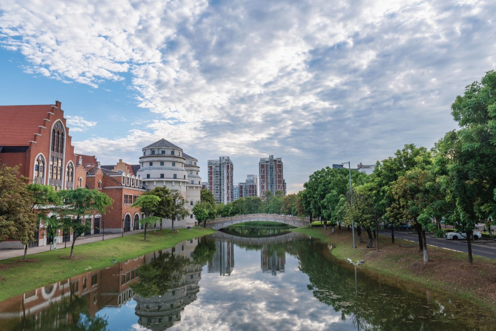 南宁0元拍照圣地丨明月湖欧洲风情小镇 92地址:明月湖欧洲风情小镇