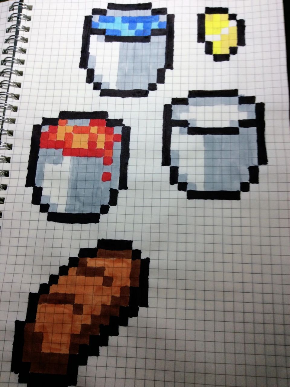 我的世界方格画