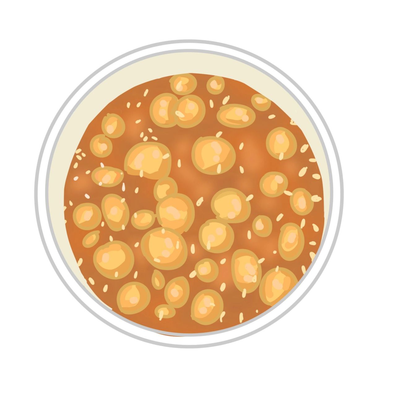 糖水简笔画|美食简笔画 夏天少不了糖水 冰冰凉凉