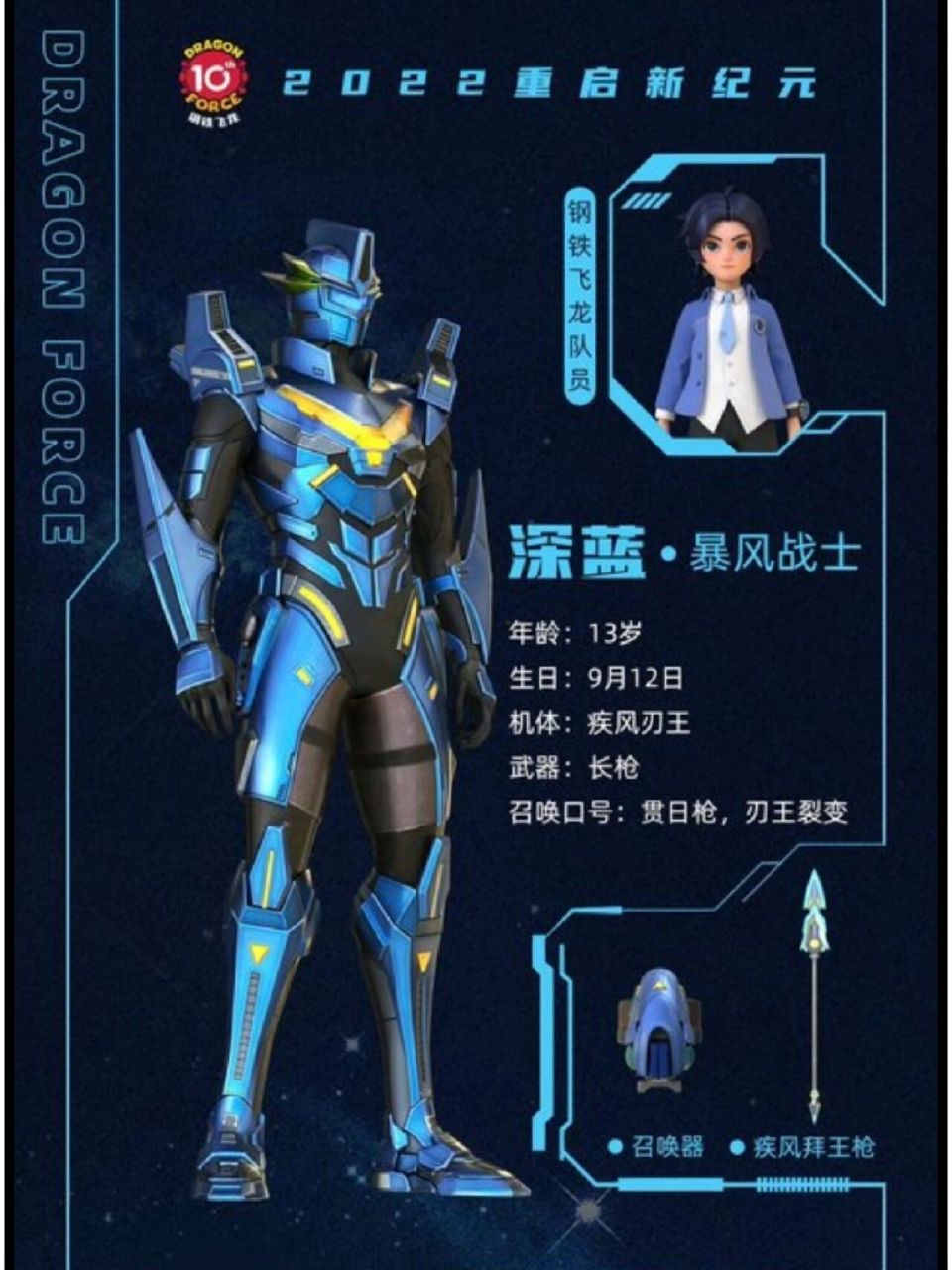 钢铁飞龙四时空战记的铠甲