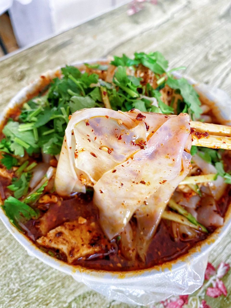 我终于回家了96 我认为我们石河子的凉皮子是世界上最好吃的凉皮子