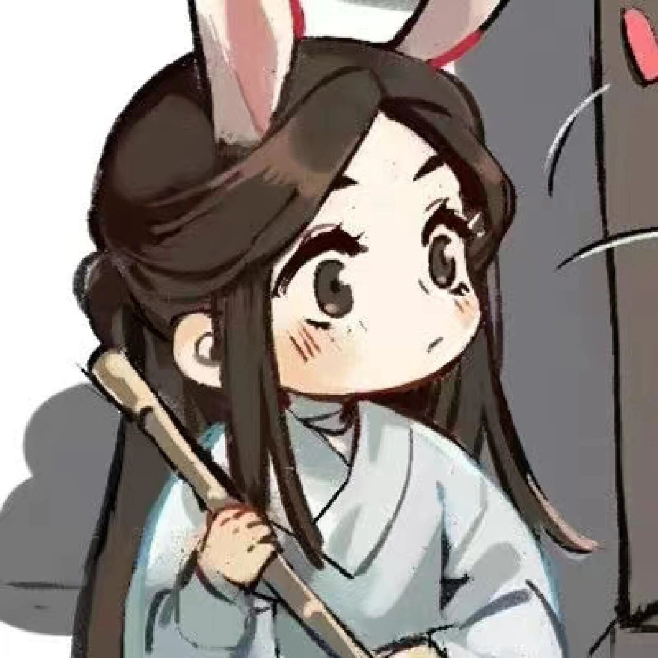 太子殿下和三郎的q版头像