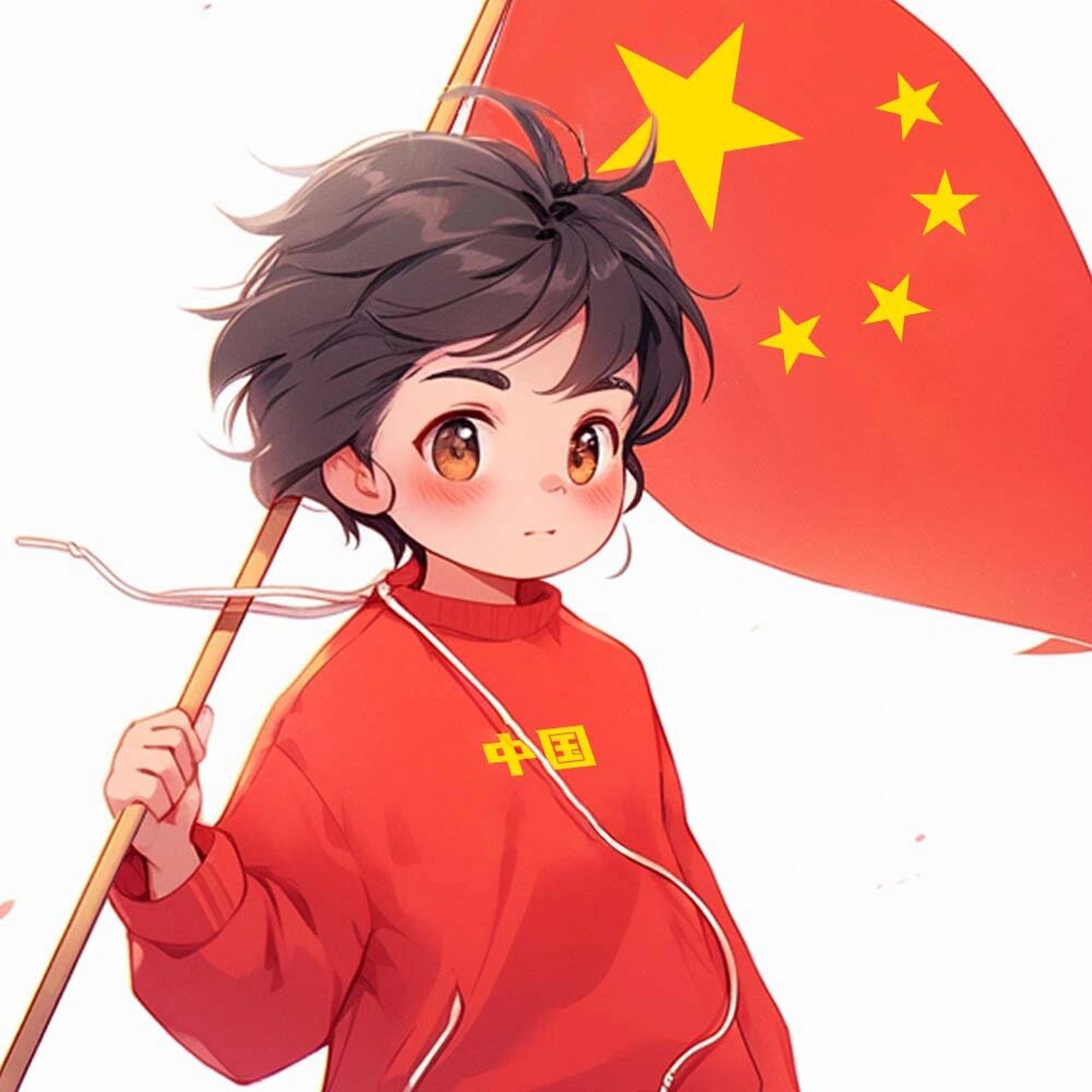 如果信念有颜色,那一定是中国红~ 喜欢的小伙伴可以自取做头像