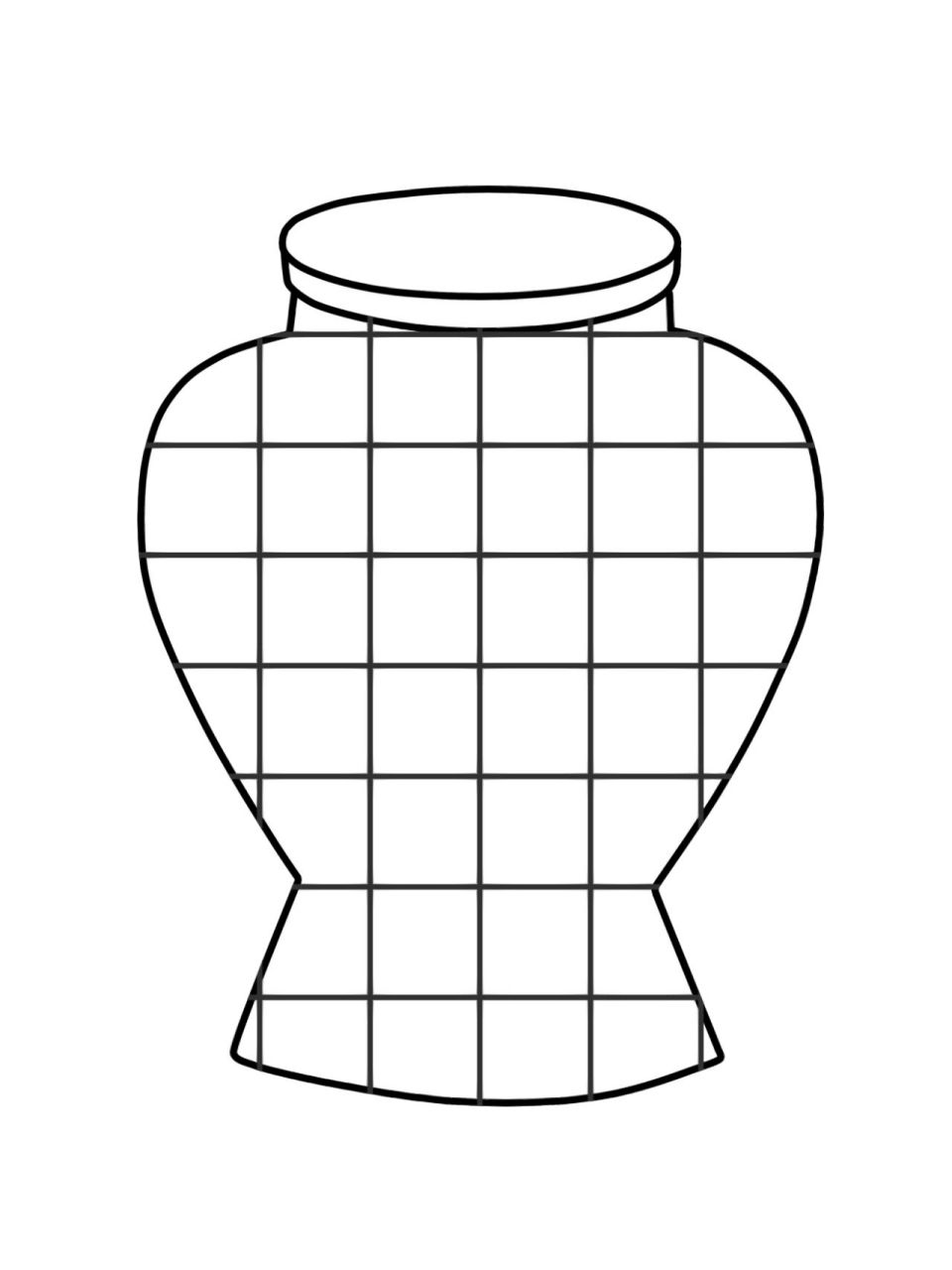 幼儿园美工区可打印素材 幼儿园美工区格子画 93打印