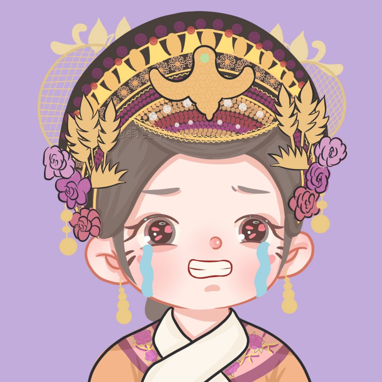 甄嬛传姐妹头像 叫上你的姐妹一起换上吧 我选华妃娘娘,你呢?