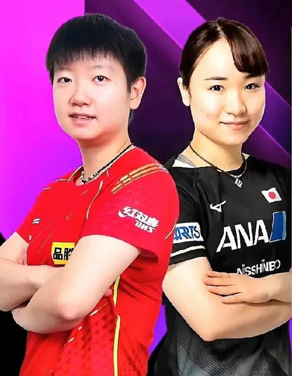 孙颖莎vs伊藤美诚! wtt新乡冠军赛2023 女单1/4决赛.