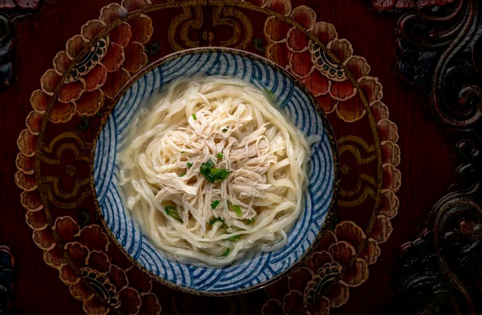 醉美滁州# #好味滁州# 【炉桥手擀鸡丝面】 炉桥手擀鸡丝面,又称"孝