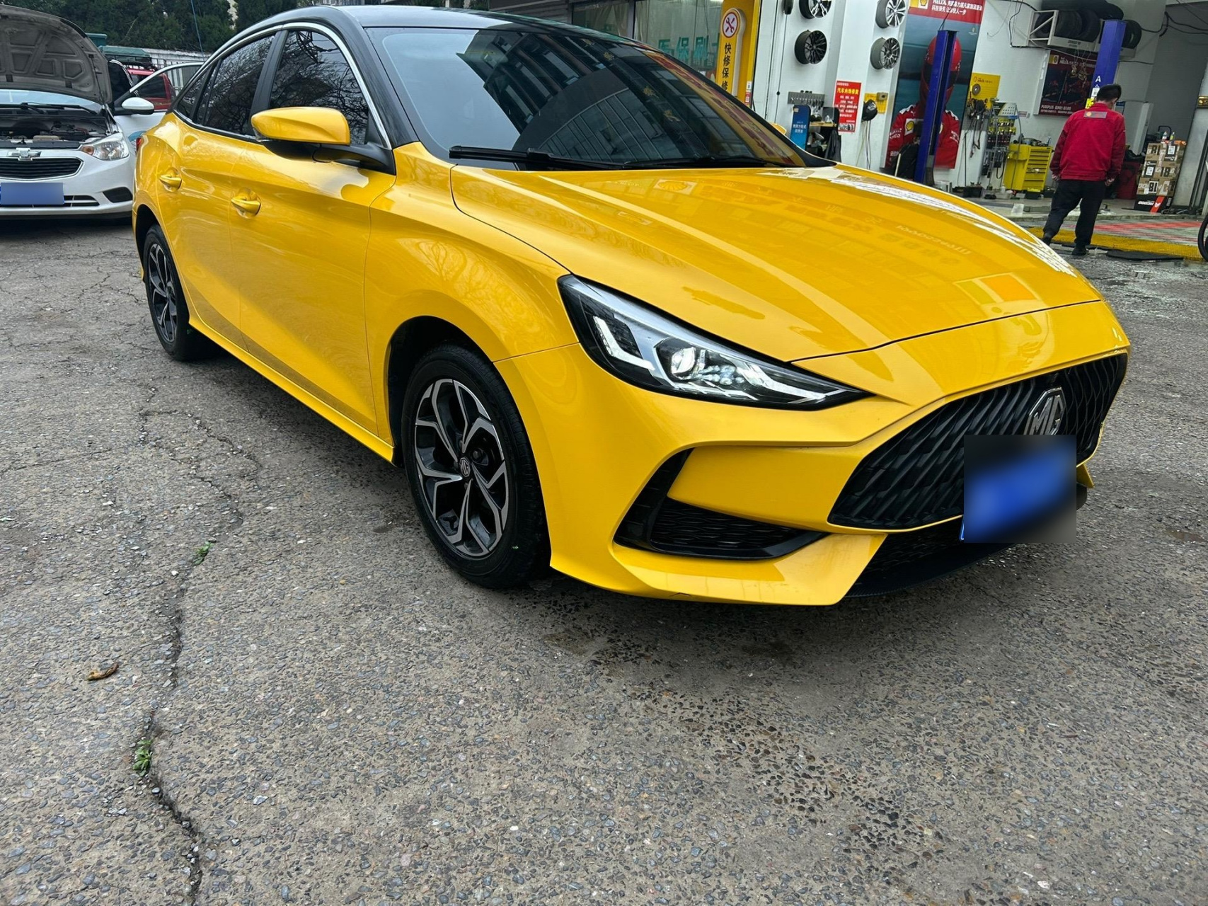 2021年名爵5手动挡mg5,外观内饰新发动机变速箱好1.