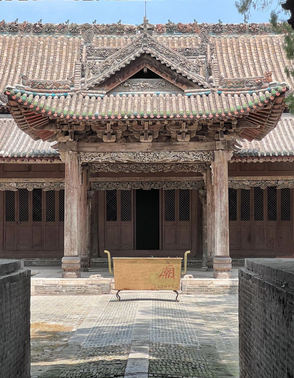 访古山西——临汾市襄汾县汾城古建筑群 汾城古建筑群,位于汾城镇地处