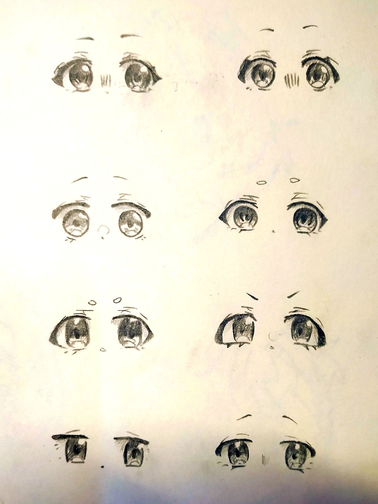 一些q版眼睛素材 快去大家收藏夹里吃灰吧