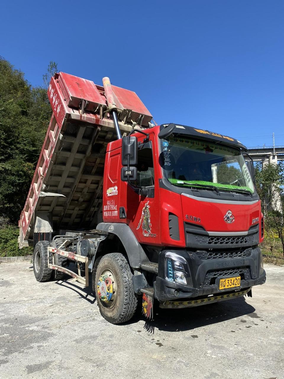 恩施精品国五乘龙m3六缸180.自卸工程车 翻斗车