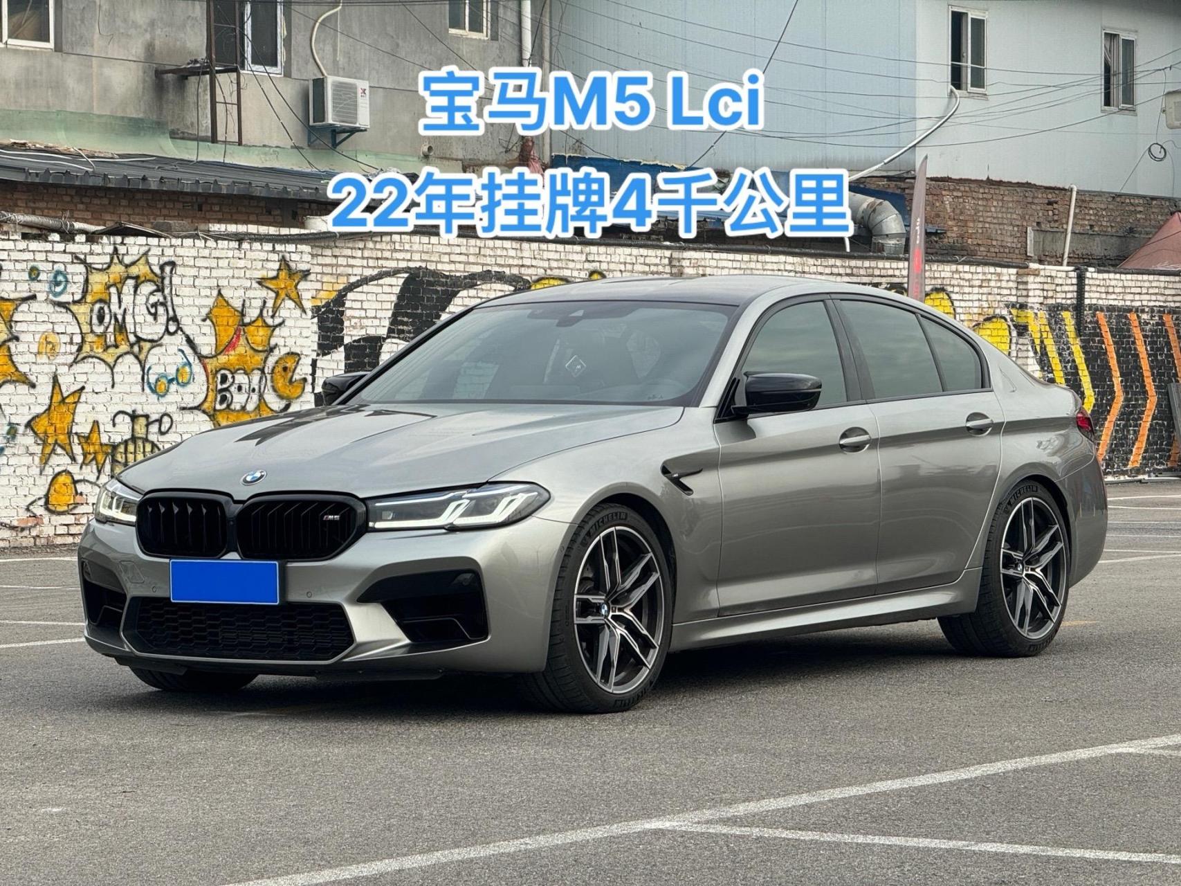 宝马m5多宁顿灰 阿拉贡棕.