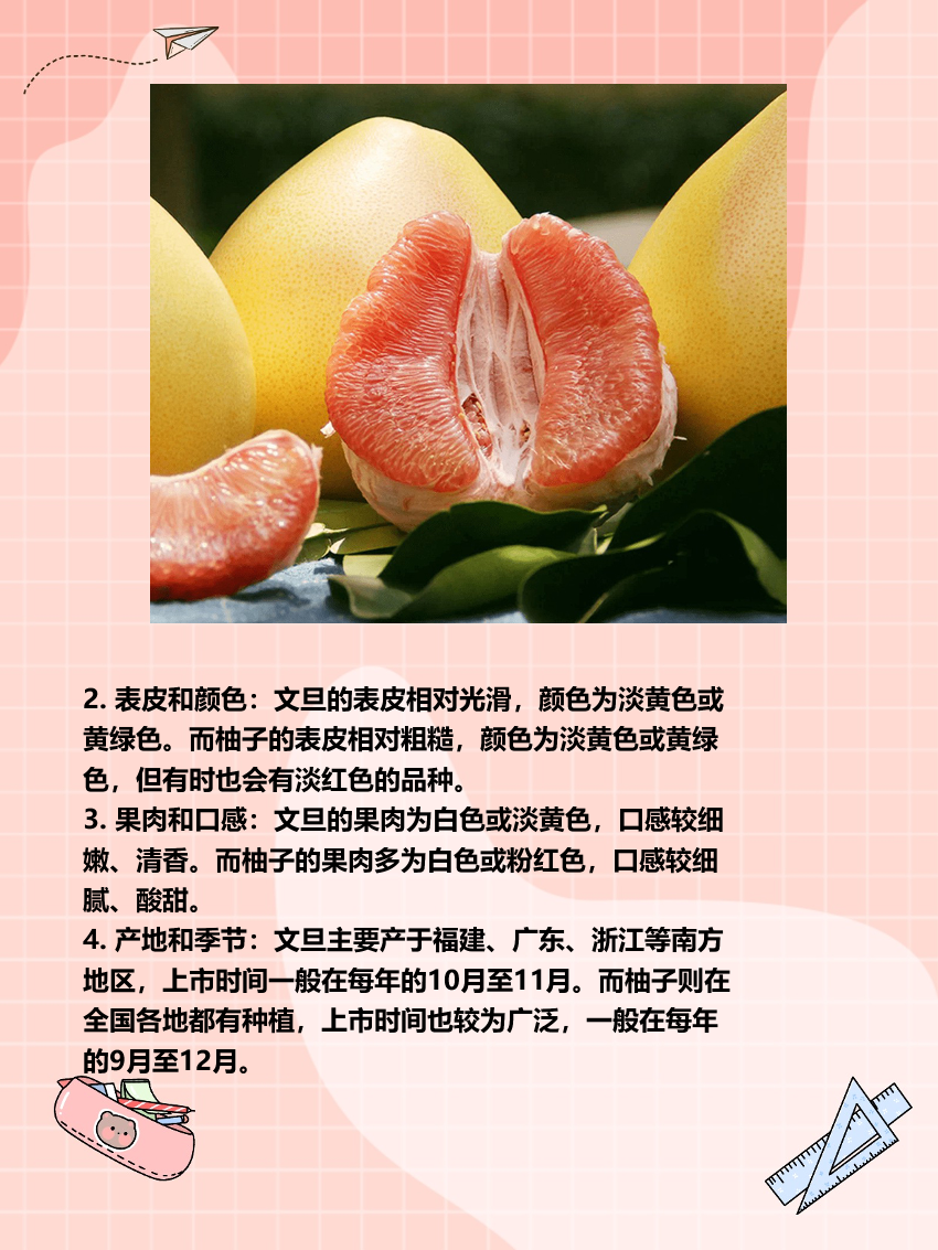 文旦和柚子的区别 文旦和柚子.@独特生活百态的动态