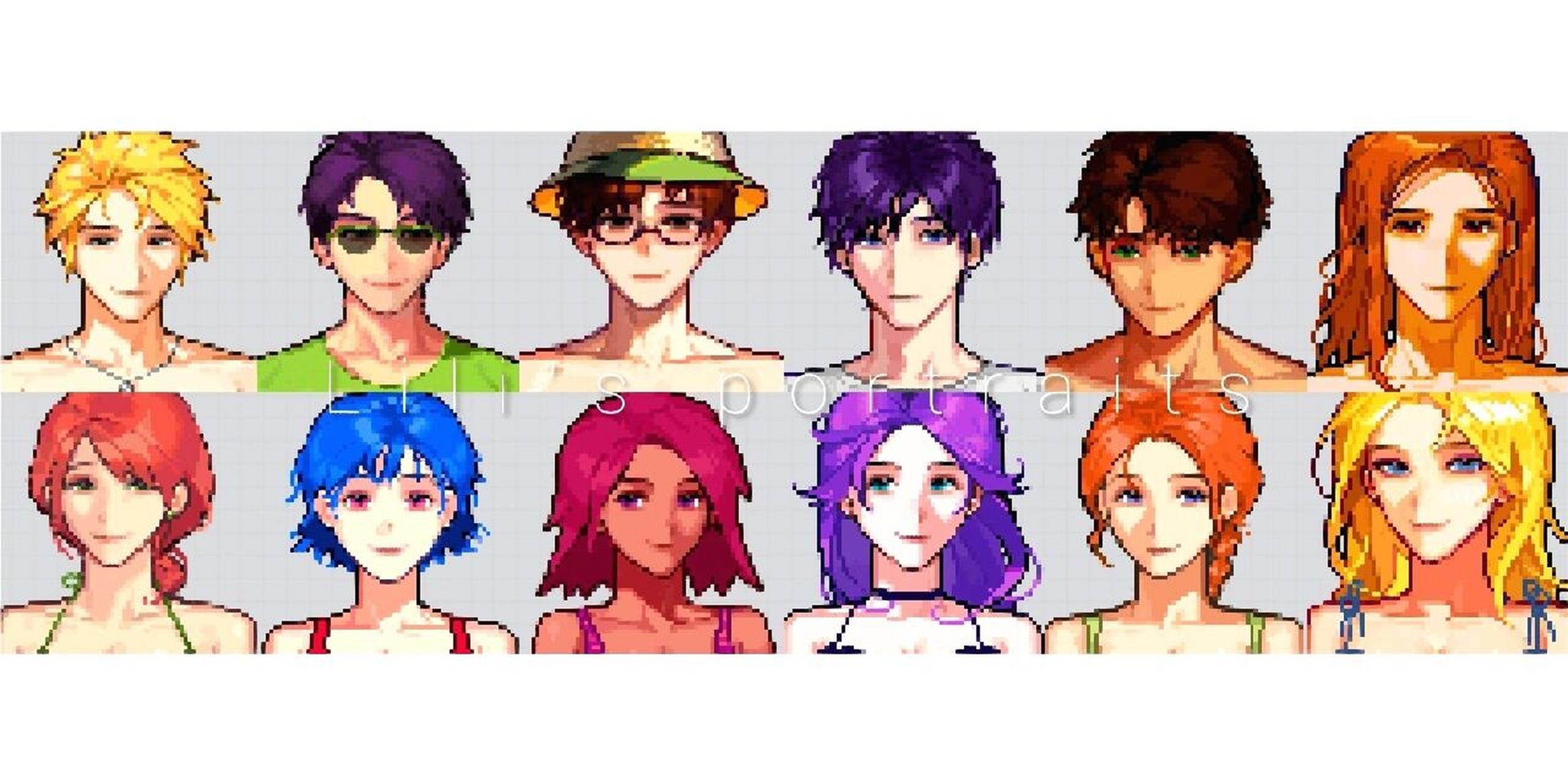 我的星露谷姜岛美化mod画完啦! 请看我主页里的置顶笔记!