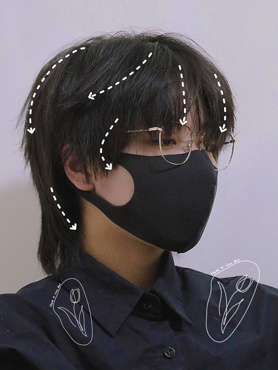 痞帅朋克风! 97男生帅到掉渣的发型!