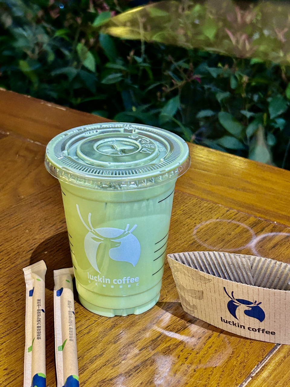 先别急6015瑞幸的抹茶好喝椰真的很好喝 最近喝了阿嬷的抹茶系列