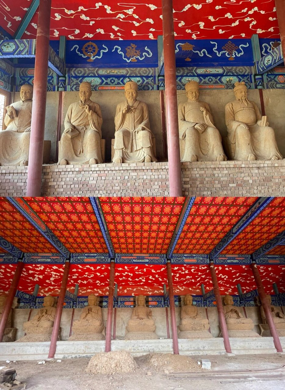 辽称灵水院,就是位于门头沟区妙峰山南,樱桃树村北的仰山上,仰山栖隐