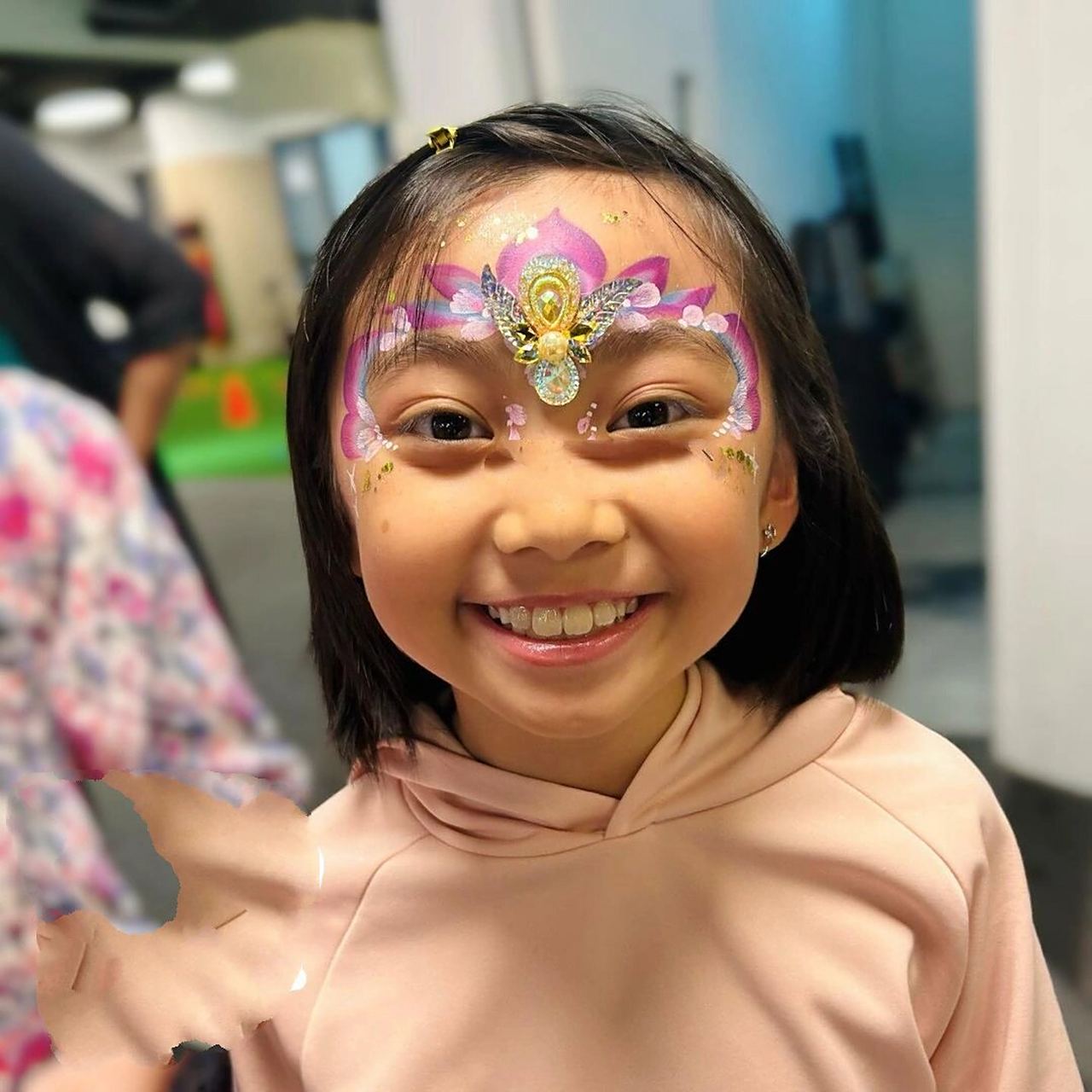 彩绘简单图案,图片分享,儿童脸部彩绘图片